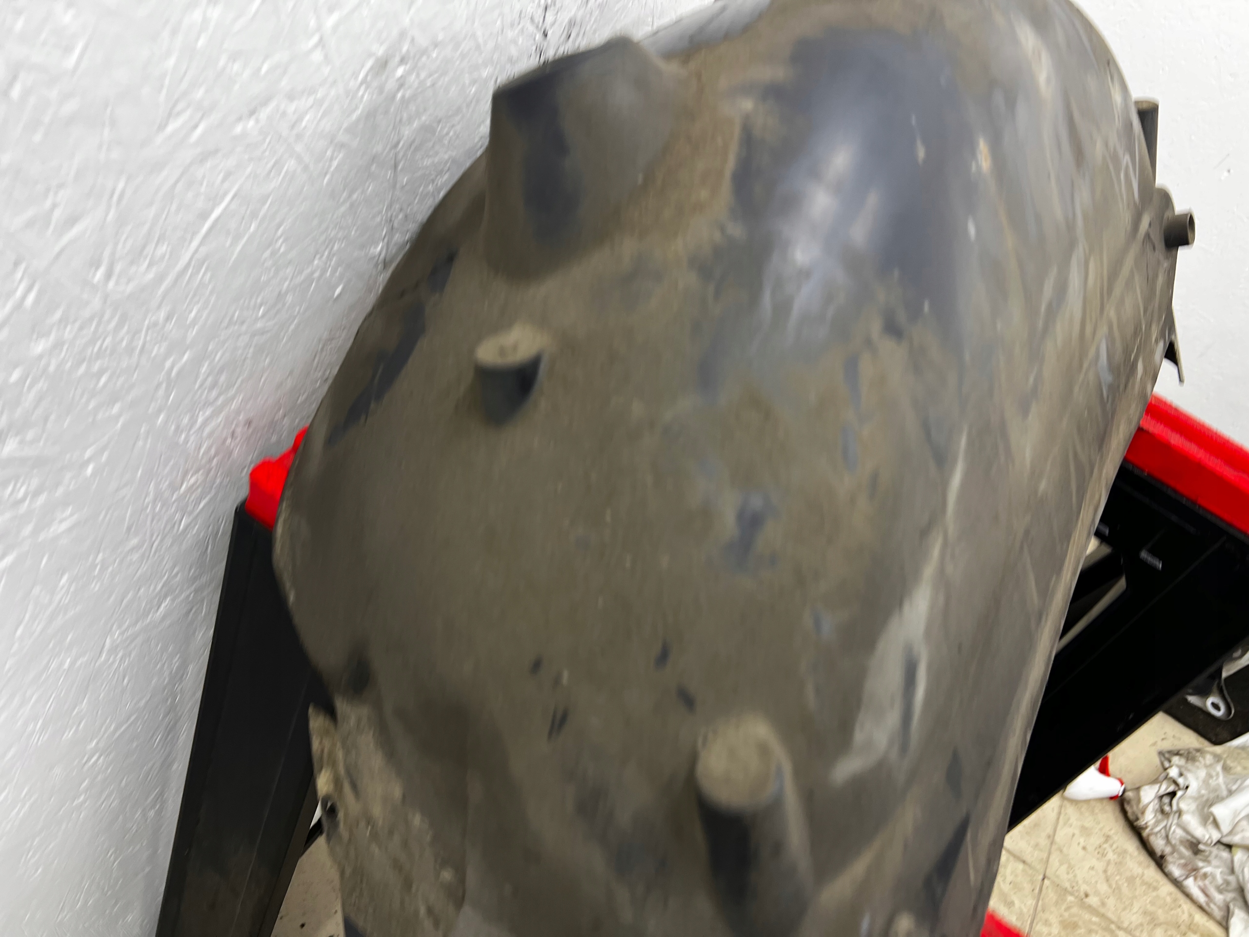 RENAULT TRAFIC III VIVARO B cover mudguard left rear part original 93867908