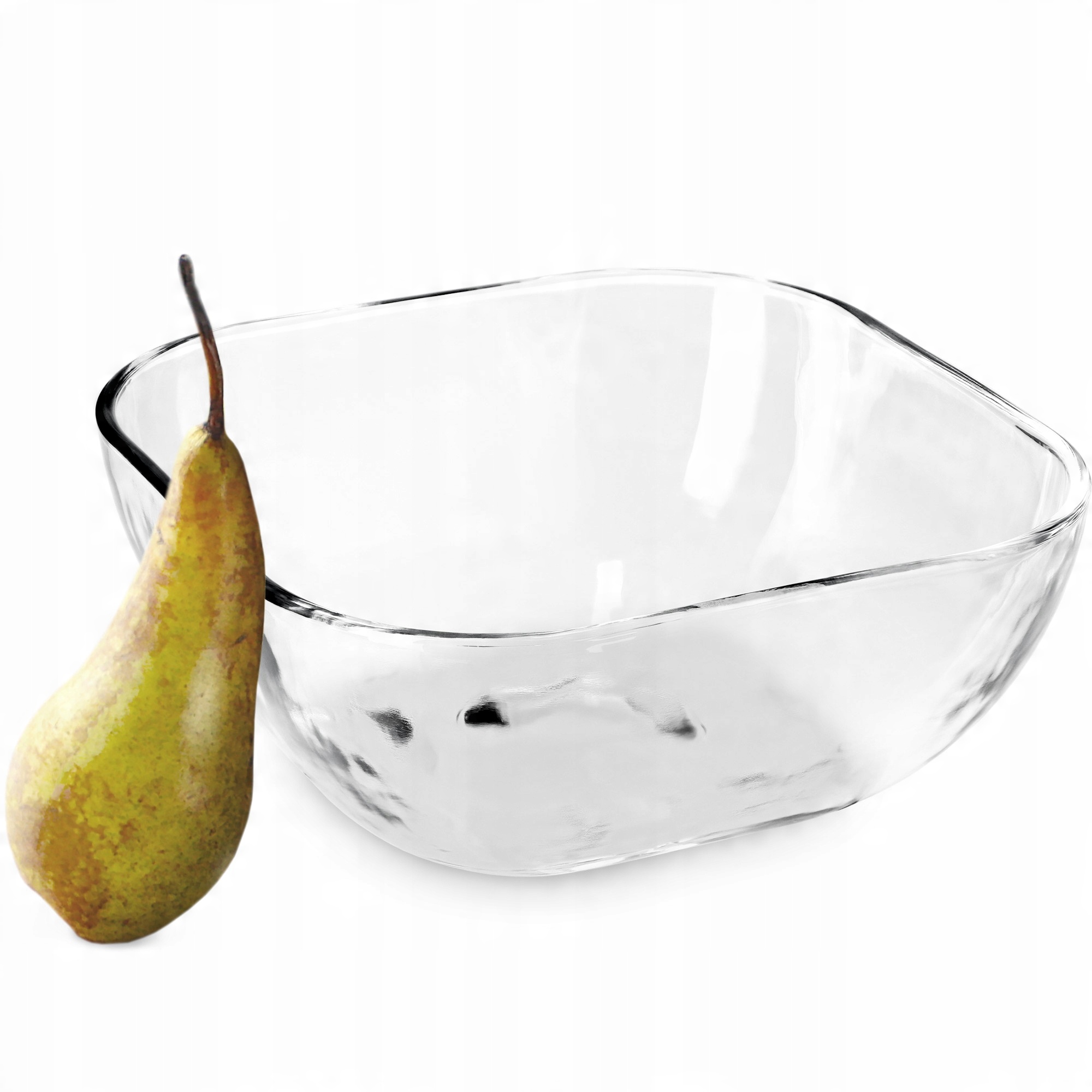

Kadax Salaterka Miska Szklana Sałatkę Owoce 20cm