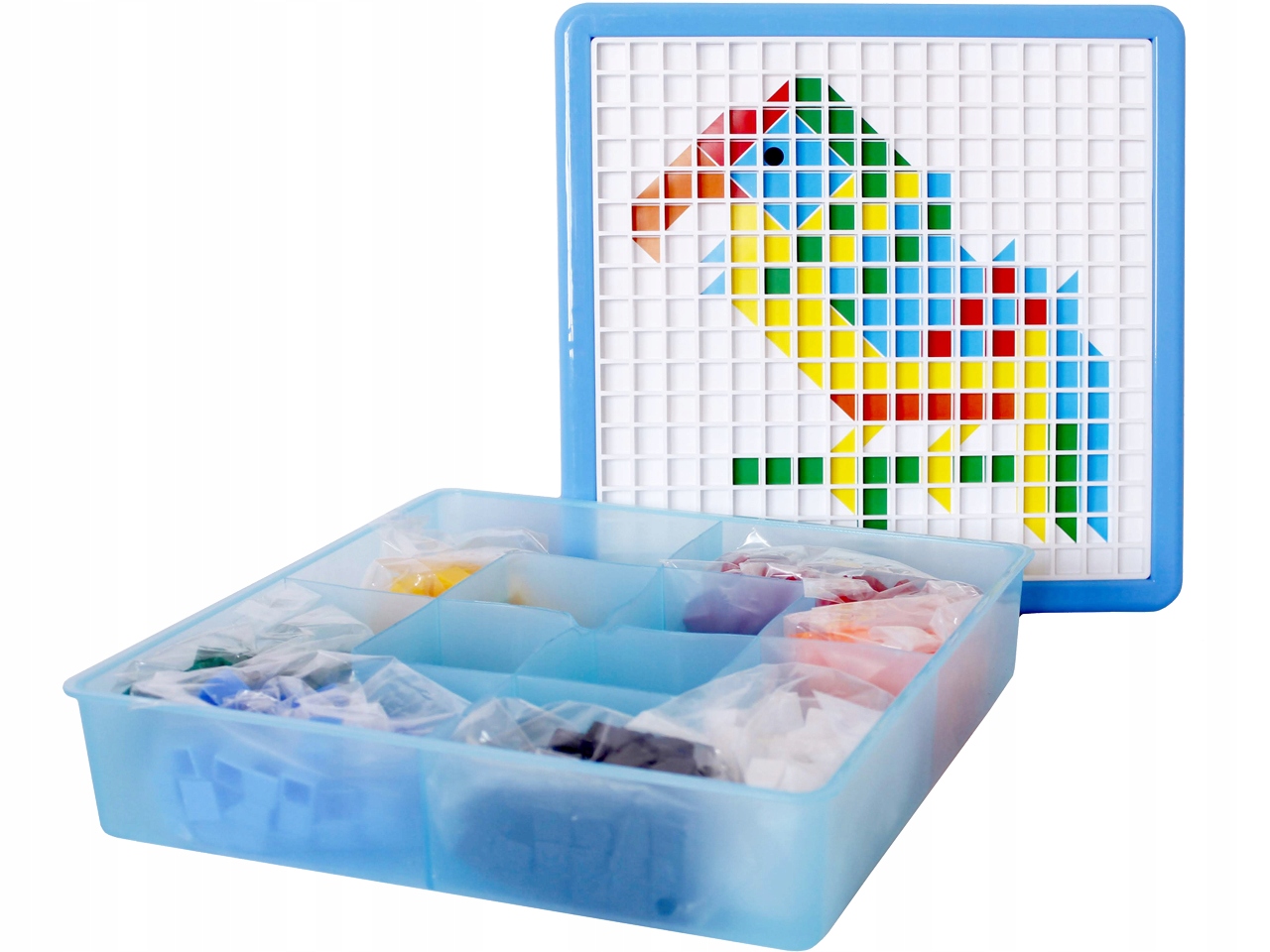 ASKATO TWÓRCZA GEOMETRIA MOZAIKA UKŁADANKA 490el EAN (GTIN) 6901440101002