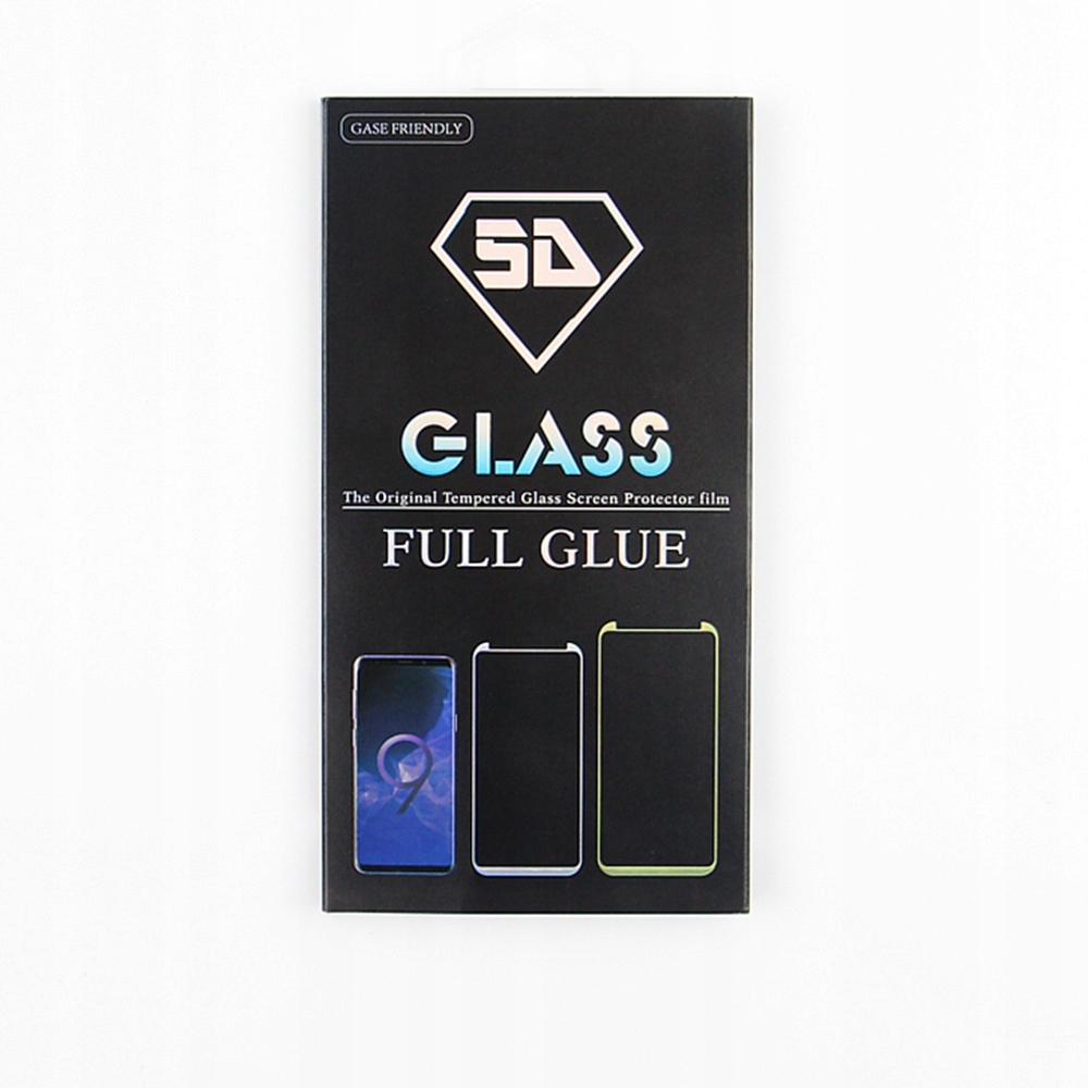 Szkło hartowane 5D do Pixel 9 Pro XL 5G czarna ramka