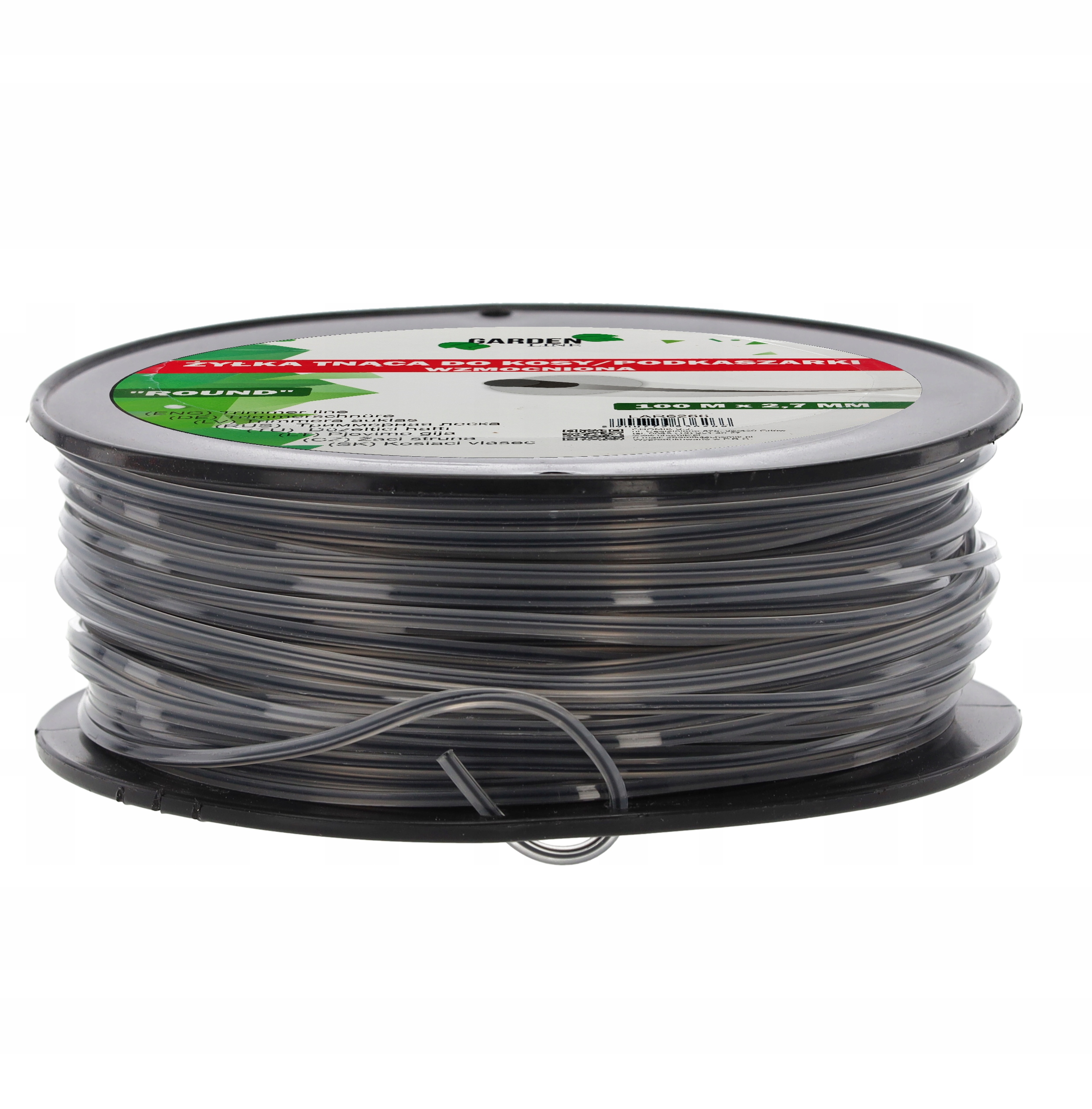 ŻYŁKA KOSY WZMACNIANA Z DRUTEM 2,7MM 100M ZBROJONA Kod producenta LAR6266