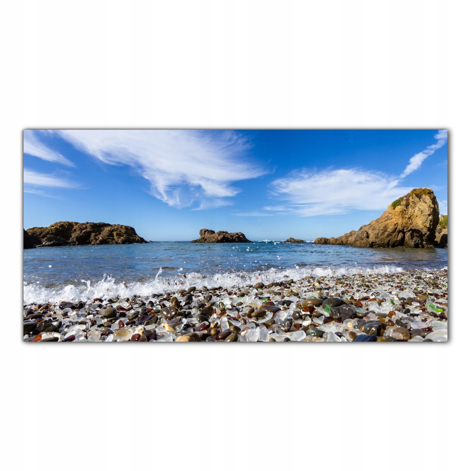 

Obraz na szkle Foto Plaża Morze Krajobraz 120x60