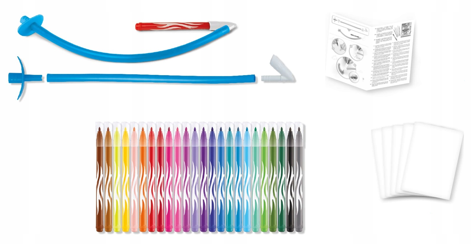 Zestaw Flamastrów dmuchanych MAPED BLOW 24 KOLORY Marka Maped