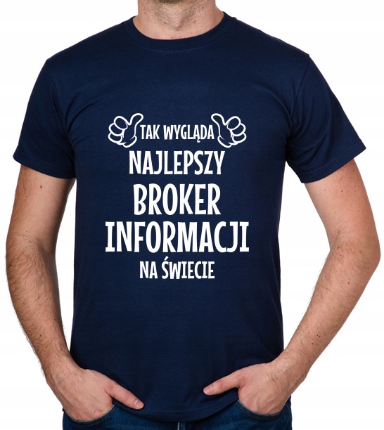 

koszulka Najlepszy Broker Informacji prezent
