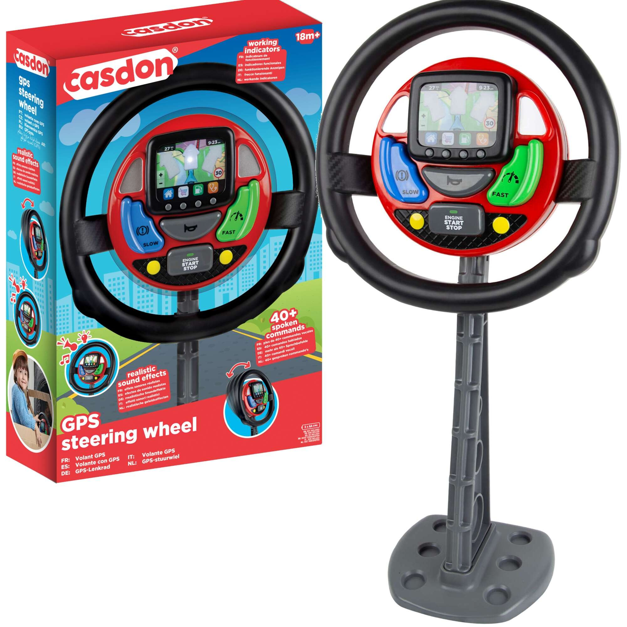 ДЕТСКИЙ ИНТЕРАКТИВНЫЙ СИМУЛЯТОР ВОЖДЕНИЯ CASDON