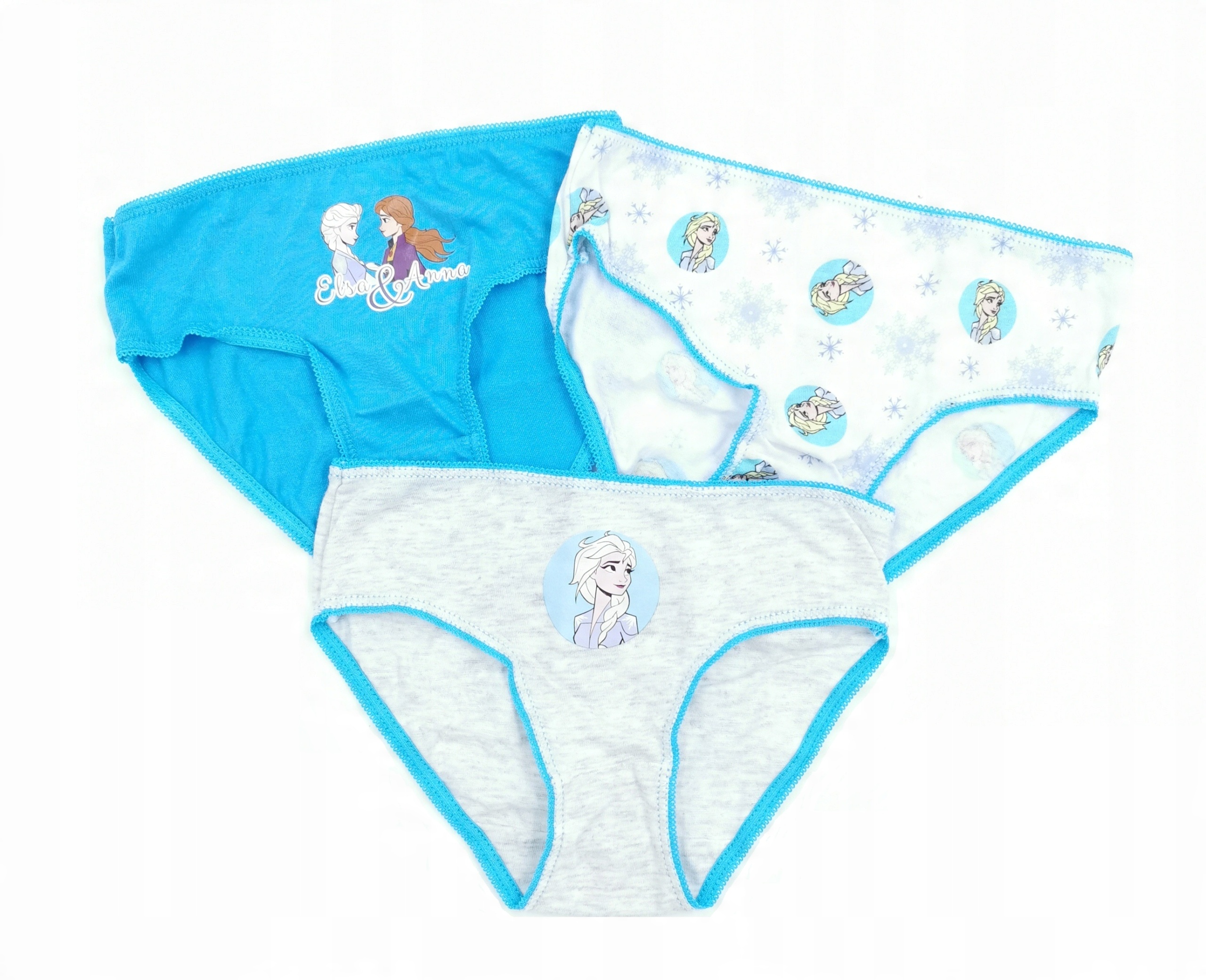 

Frozen Kraina Lodu Majtki Figi 3-pack r. 122/128