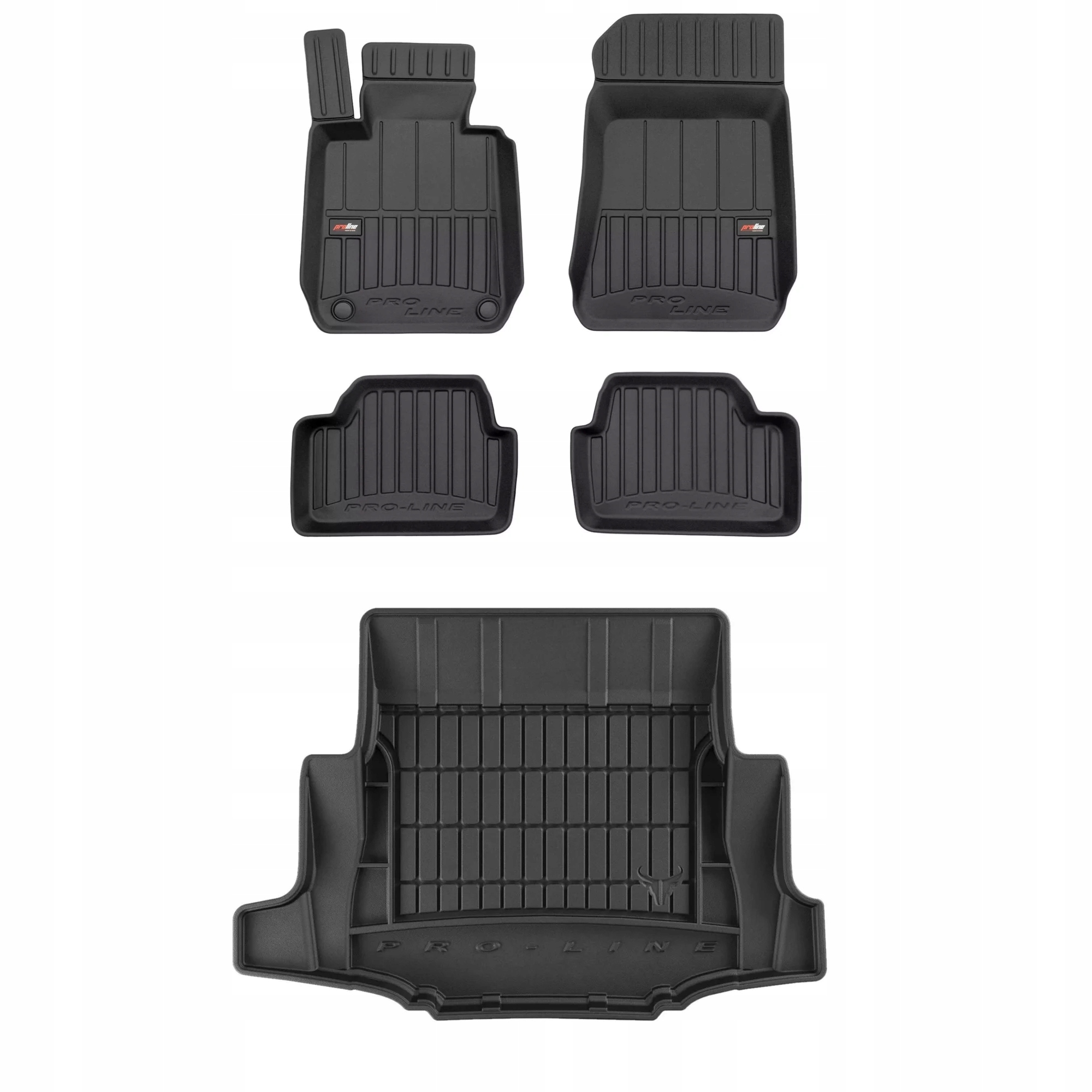 3D gumová sada koberců a rohožek Bmw řady 1 E87 2004-2011 Hatchback, 5 dveří