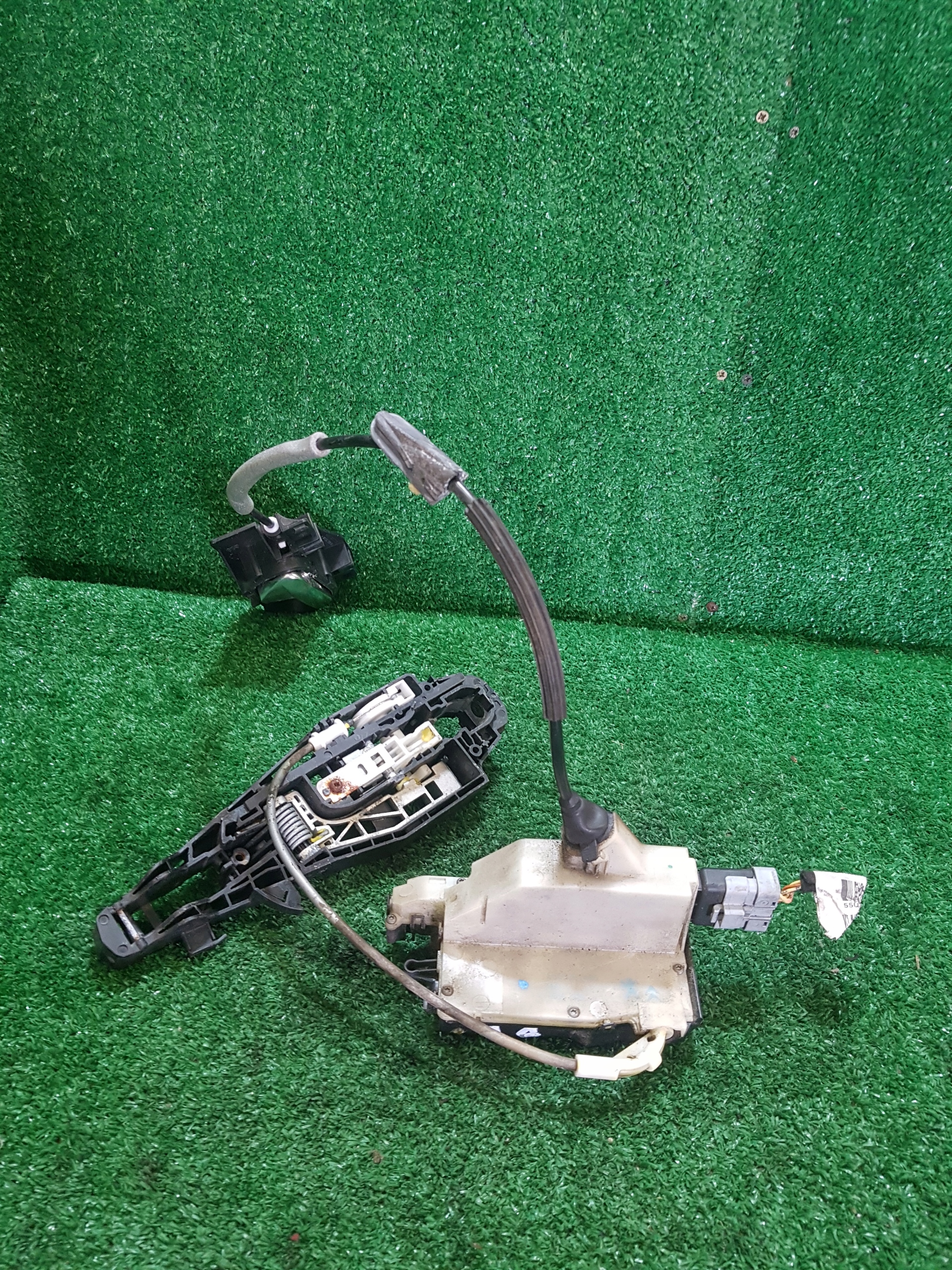 lock door right front CITROEN C4 II (B7) 6 PIN