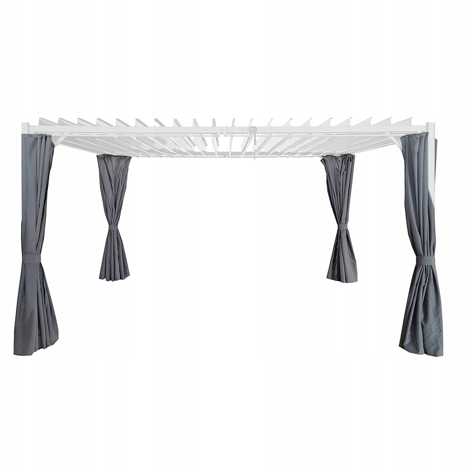 Sada závěsů pro zahradní pergolu 3x3 m, montážní lišta, kryt na zahradu