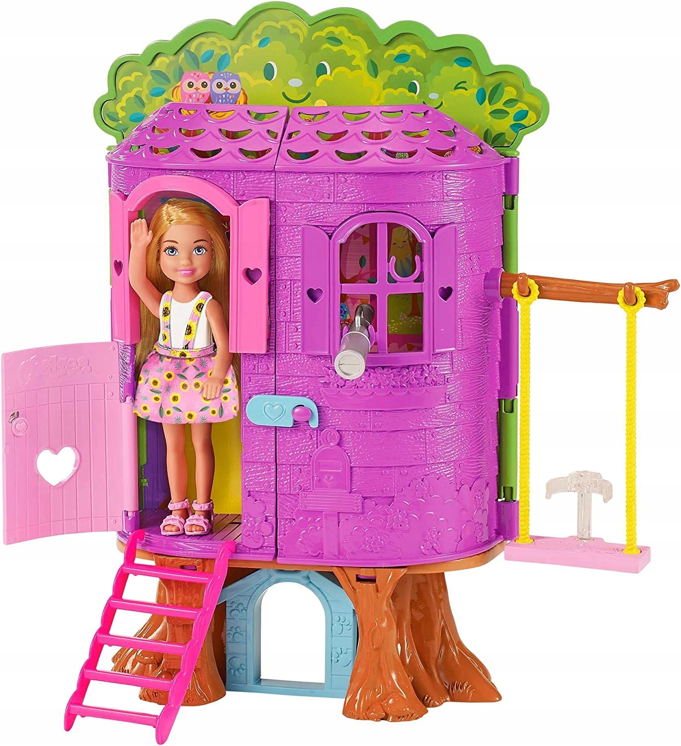 

Barbie Chelsea Domek Na Drzewie akcesoria piesek