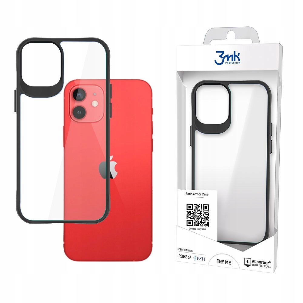

Apple Iphone 12/12 Pro 3MK Satin Armor Case+