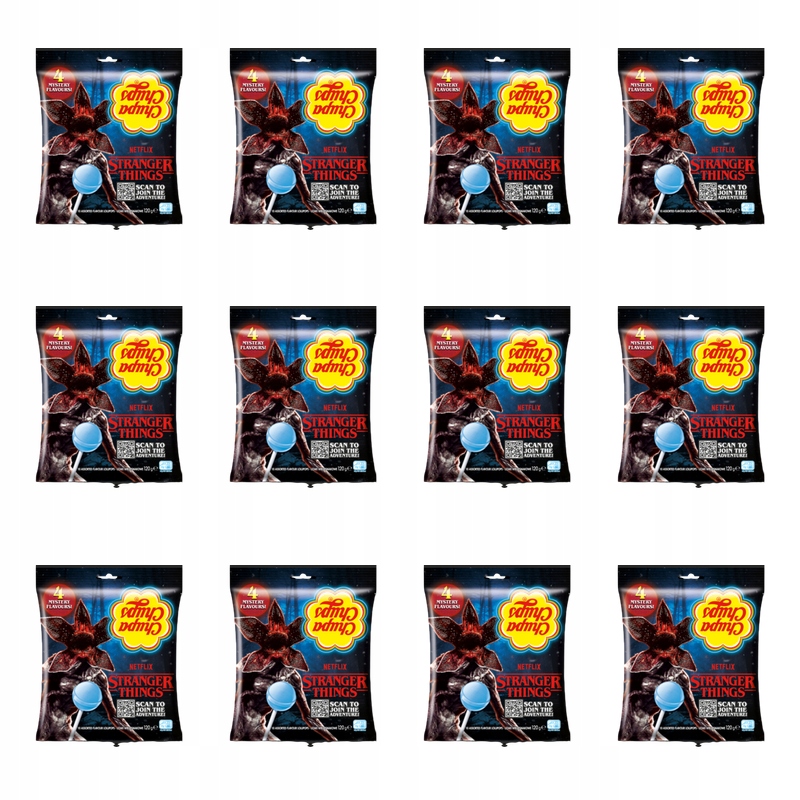 Chupa Chups Stranger Things The Upside Down Taška 10x12g X12