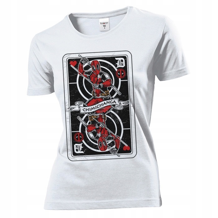 

Koszulka damska Karta Do Gry Deadpool XL