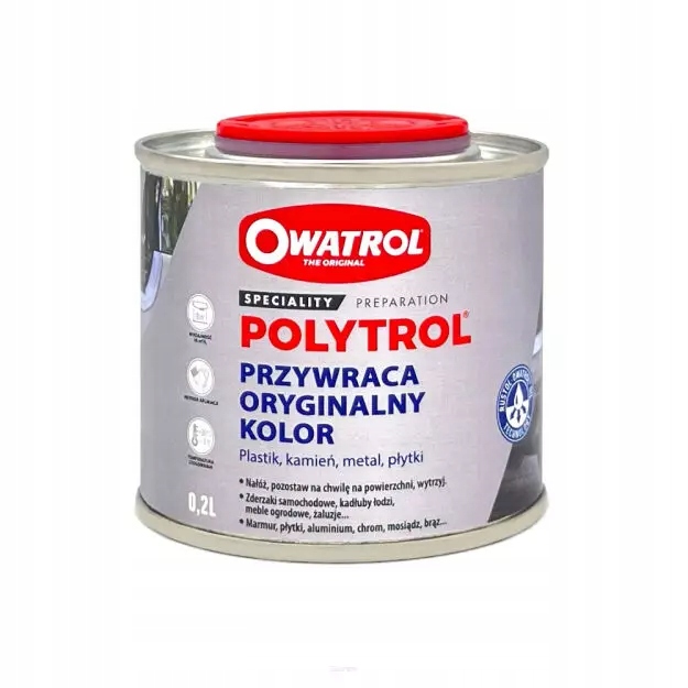 Owatrol Polytrol 0,2L Renowacja plastiku
