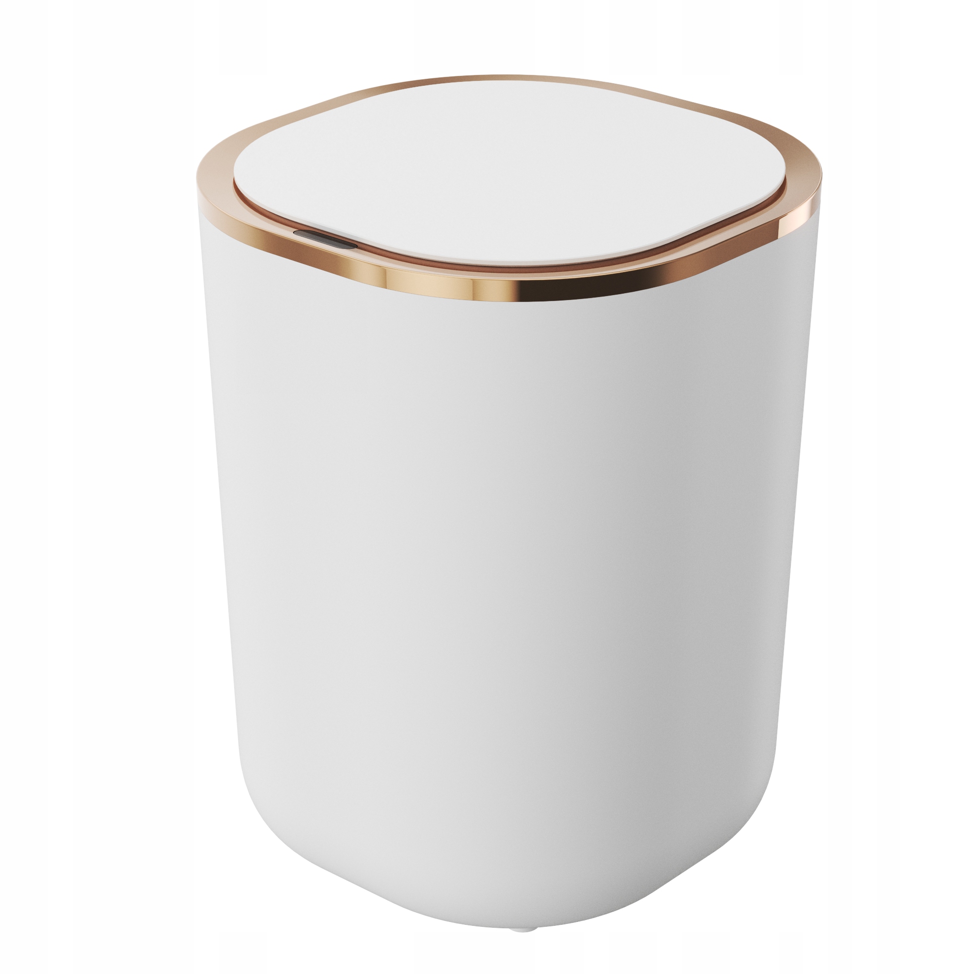 Odpadkový Koš Bezdotykový Koupelnový Do Toalety 12L Odpadkový Koš Bílý