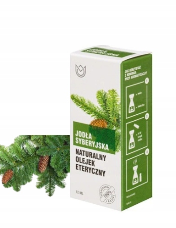 

Naturalny olejek eteryczny Jodła Syberyjska 12ml