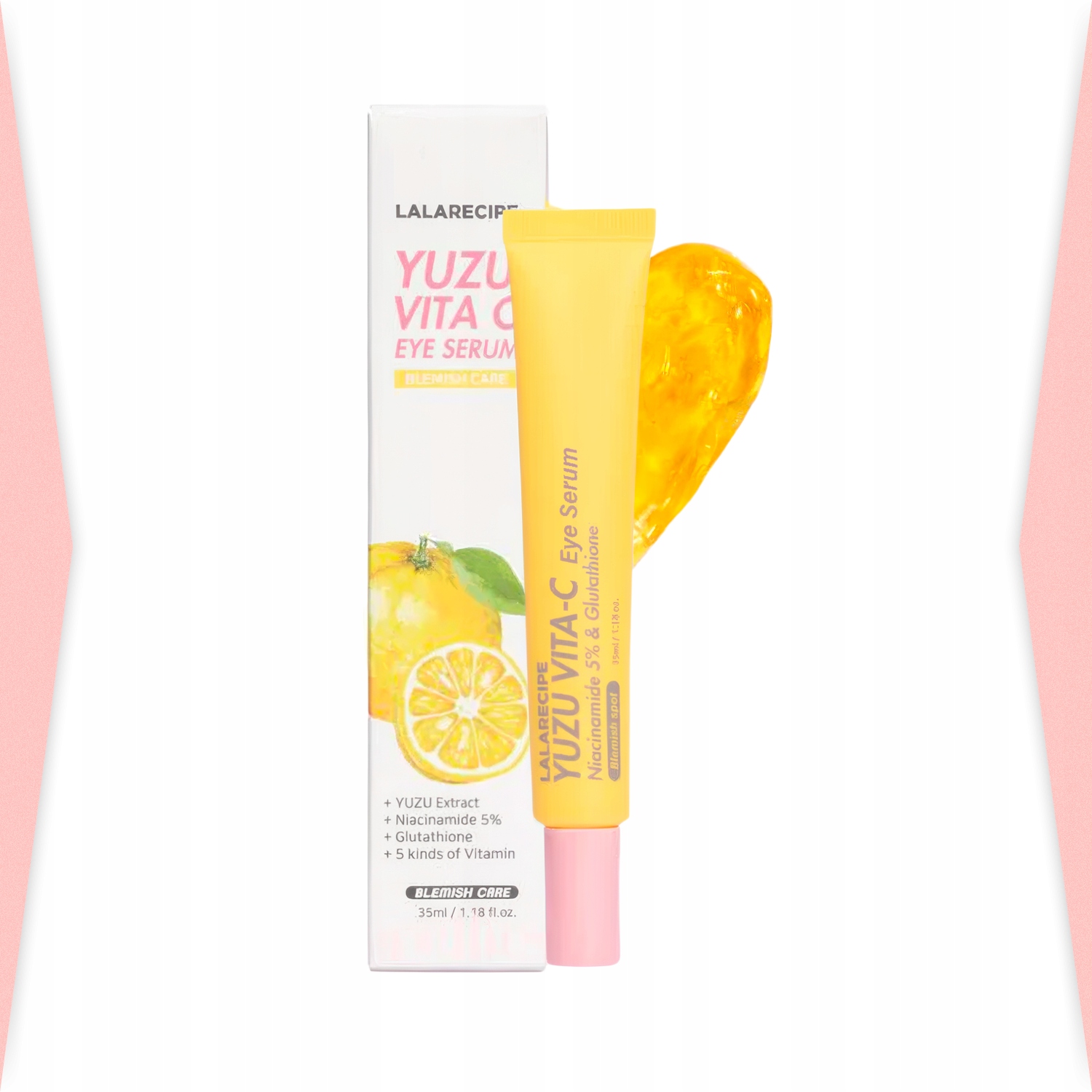 Oční sérum s vitamínem C LalaRecipe Yuzu Vita C Eye 35 ml Rozjasňující