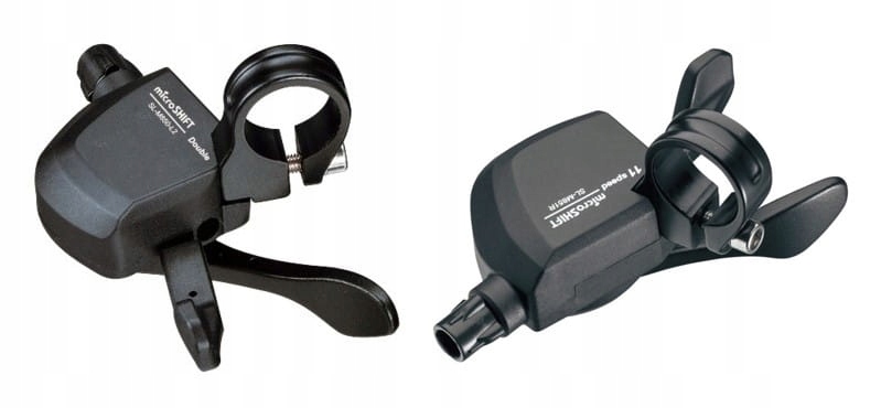 Manetki Microshift Xle, Para, 11.rzędowe(2x11), Kompatybilne z Shimano