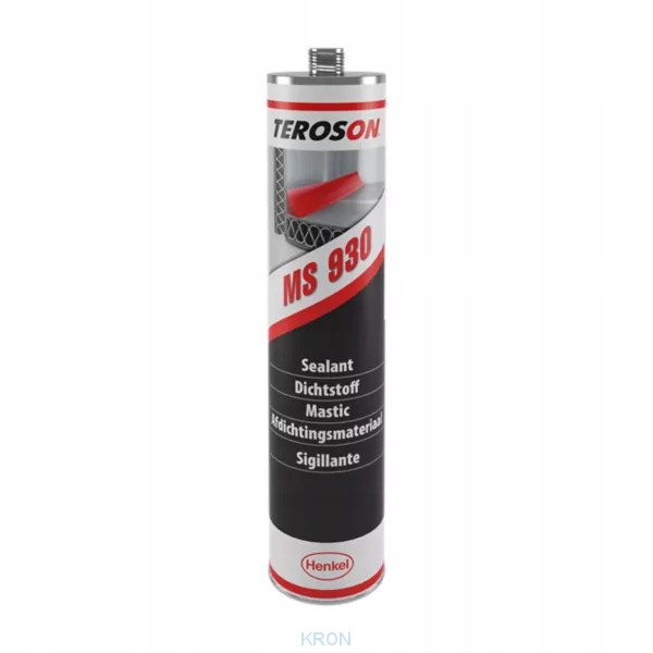 Teroson Ms 930 Bk Czarny 310ML, Autoryzowany Dystrybutor Polska Dystrybucja