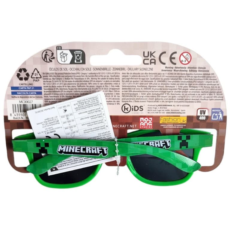 Okulary przeciwsłoneczne dziecięce Minecraft Marka Inna marka