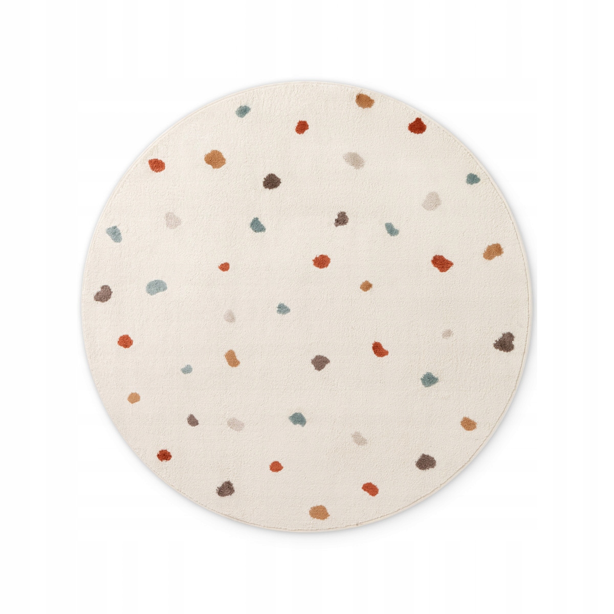 160x160 (průměr) kruh Dětský koberec Adventures 106210 Cream Multicolor kru