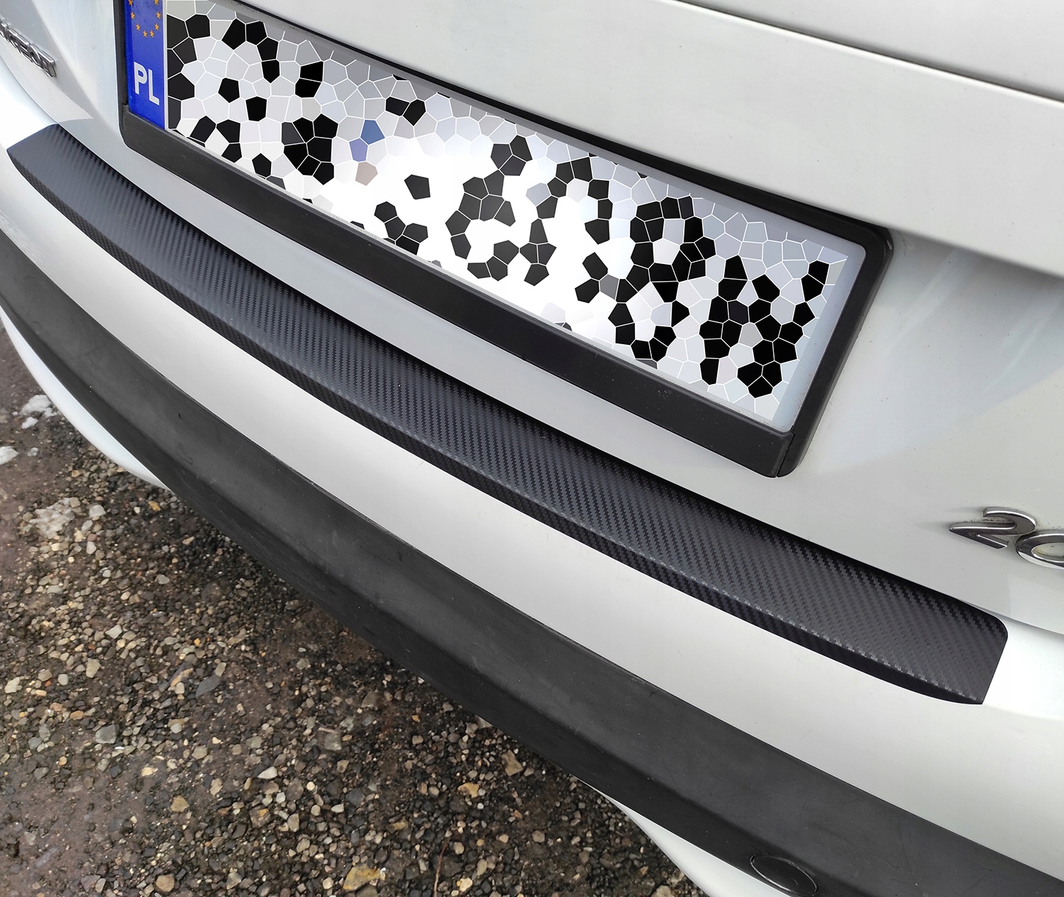 NAKLEJKA Folia ochronna PPF ZDERZAK CARBON 90x8,8 EAN (GTIN) 5904024812715