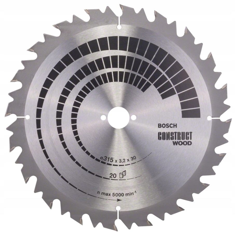 

Bosch Tarcza Piła Do Drewna Construct Wood 315 mm