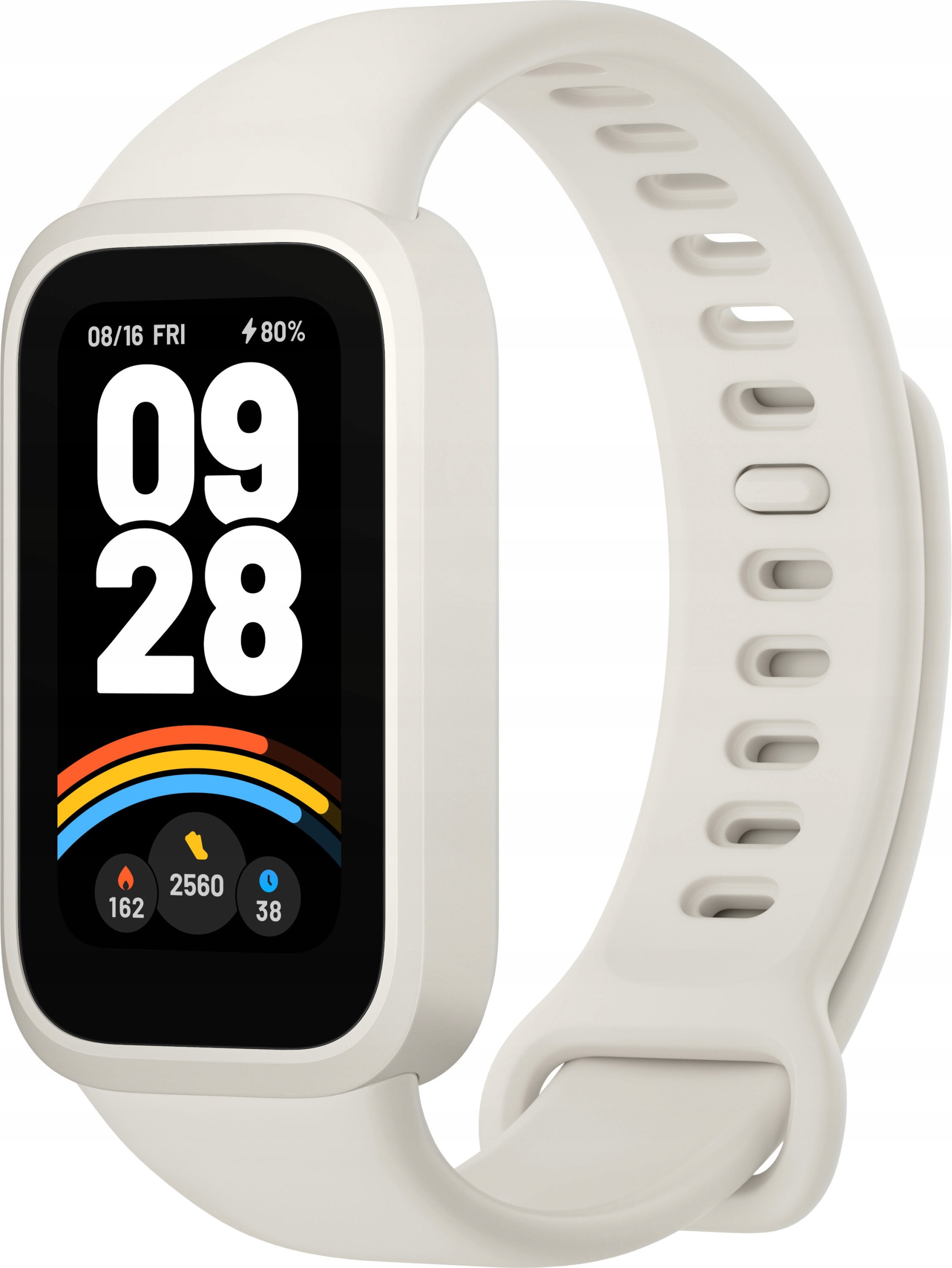 Smartband Xiaomi Smart Band 9 Active biało-beżowy