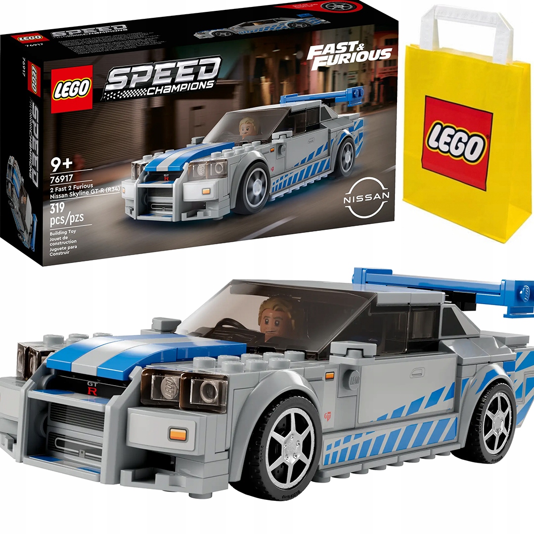 Lego Speed Champions Nissan Skyline Unikat Samochód Torba