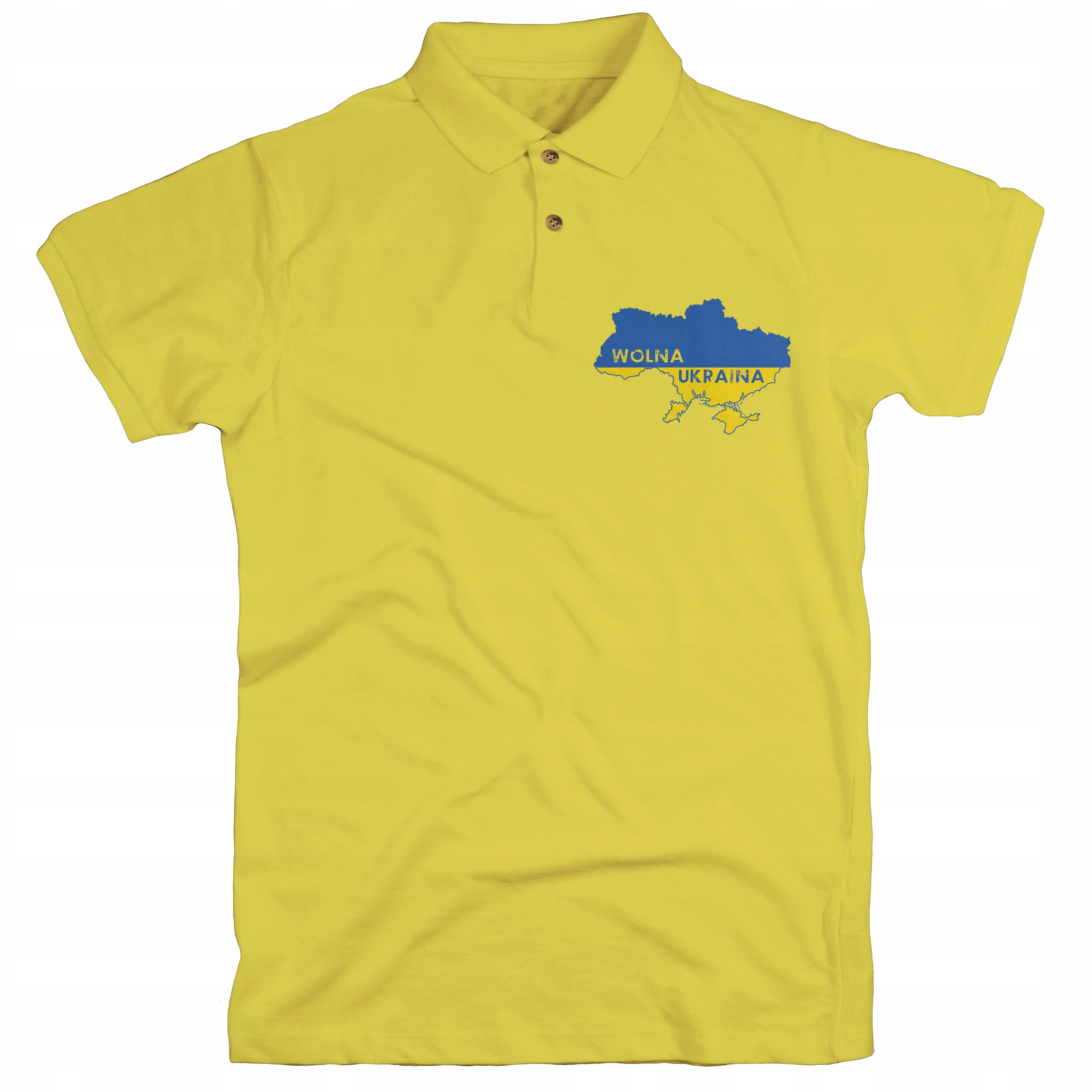 

T-shirt Koszulka Wolna Ukraina Napis Po Polsku