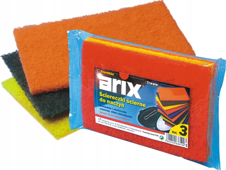 

Arix Splendelli Czyściki Ścierne Kolor 3 szt T1222