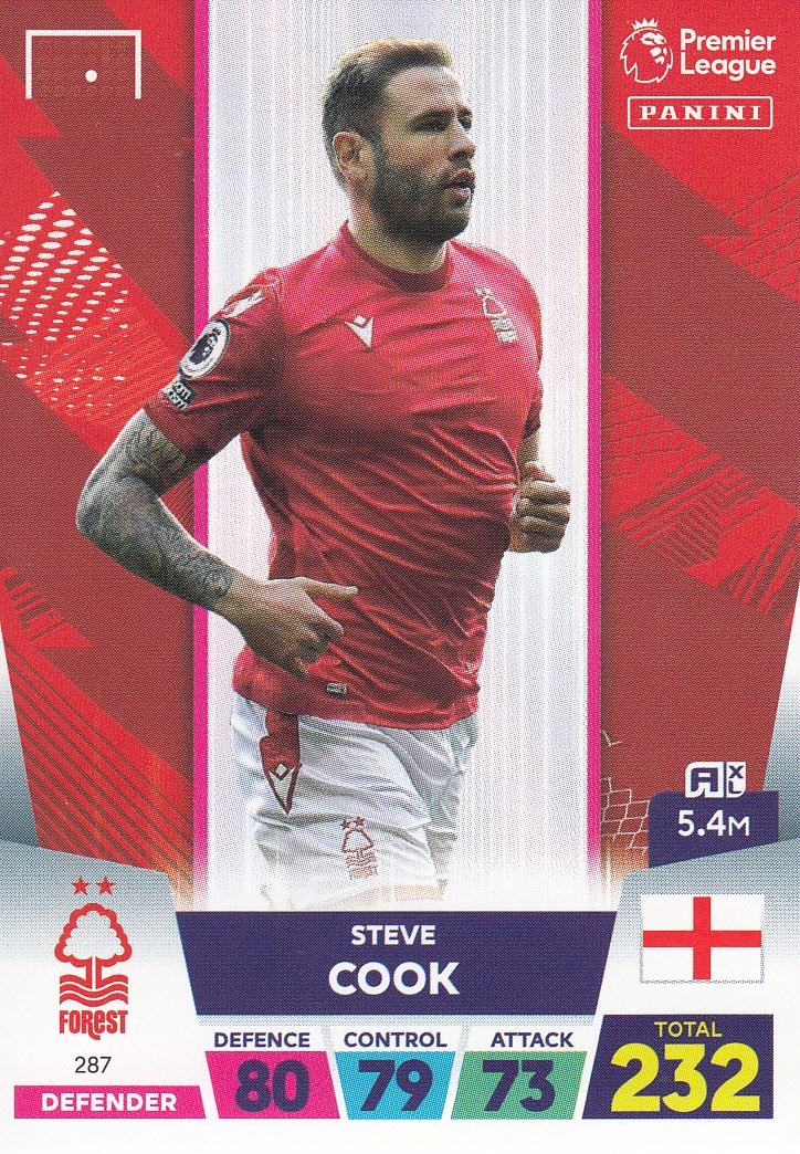 Premier League 2023 Base Card Cook 287