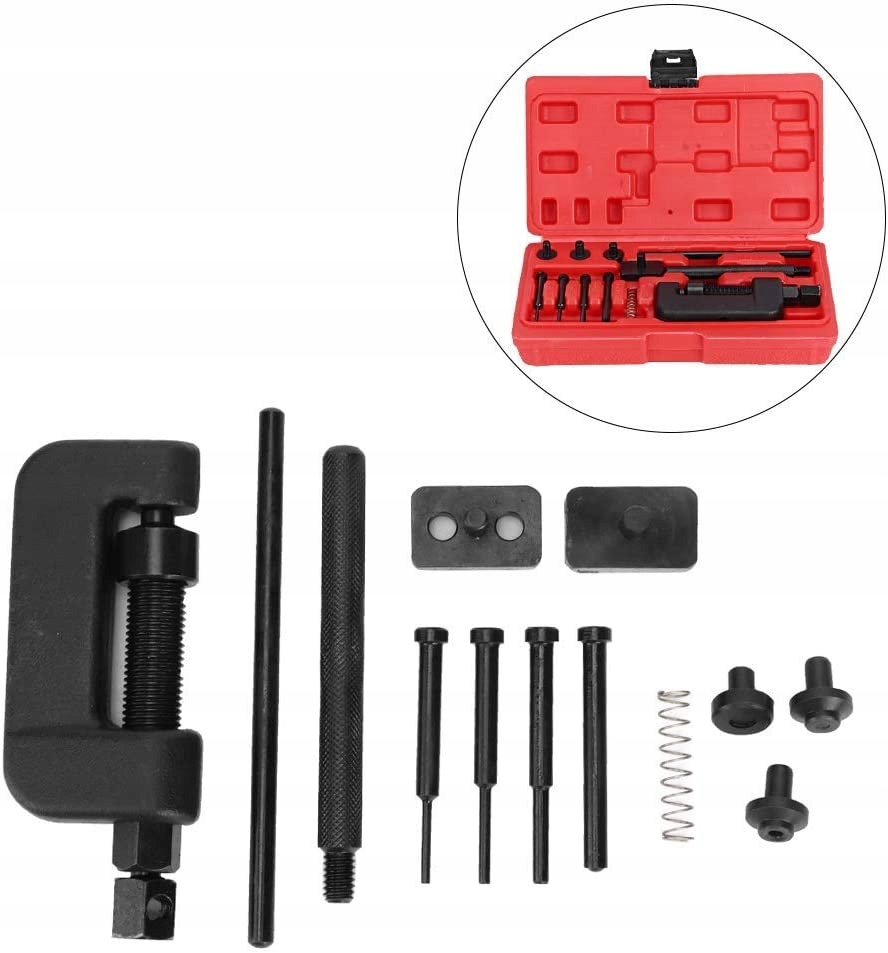 ZAKUWARKA NITOWNICA ŁAŃCUCHÓW MOTOCYKLOWYCH PRASKA Waga produktu z opakowaniem jednostkowym 1.5 kg