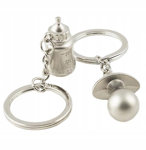 

V81 Brelok Brylok Baby Shower Smoczek Butelka