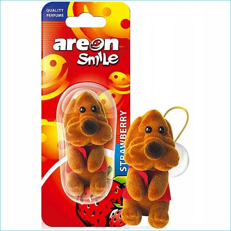 Areon Maskotka zapach samochodowy Strawberry