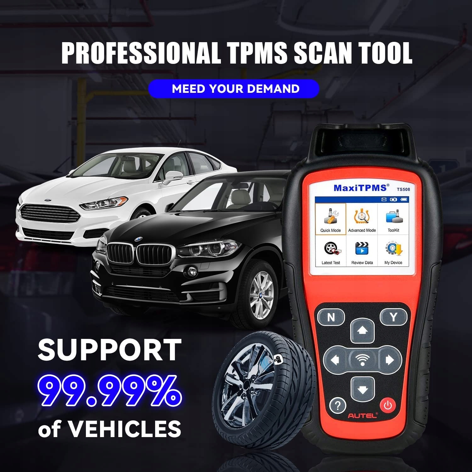 TPMS AUTEL TS 508 Wi-Fi PROGRAMATOR CZUJNIKÓW EAN (GTIN) 6937357203768
