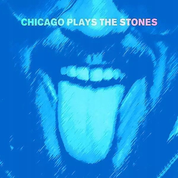 2LP Various: Chicago Plays The Stones Blue Single Side Etched Vinyl Clr