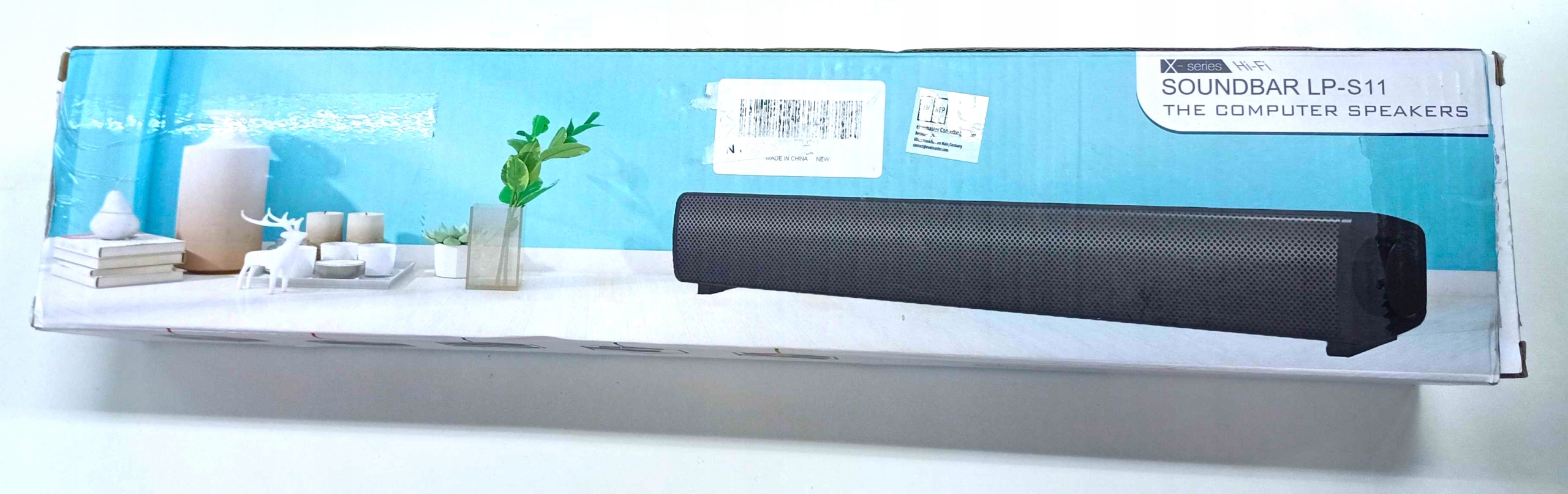 PRZENOŚNY SOUNDBAR The Computer Speakres LP-S11 P10D96 Kolor czarny