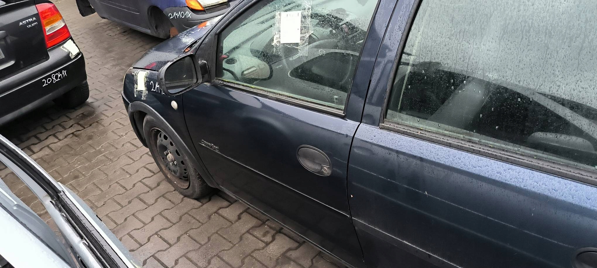 Tür links vorne Z36U OPEL CORSA