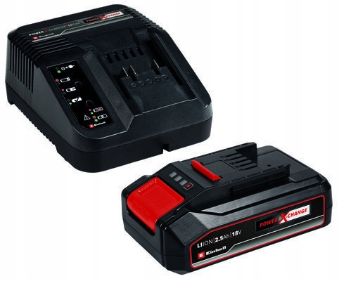 

Einhell Zestaw Akumulator 18V Aku 2,5 Ah Zasilacz