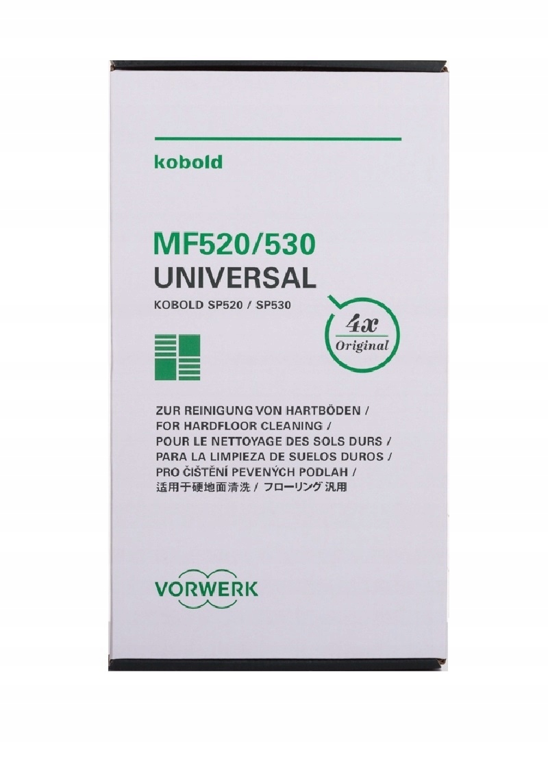 Levně Návlek utěrka Universal pro SP520-530 Vorwerk Kobold 4ks