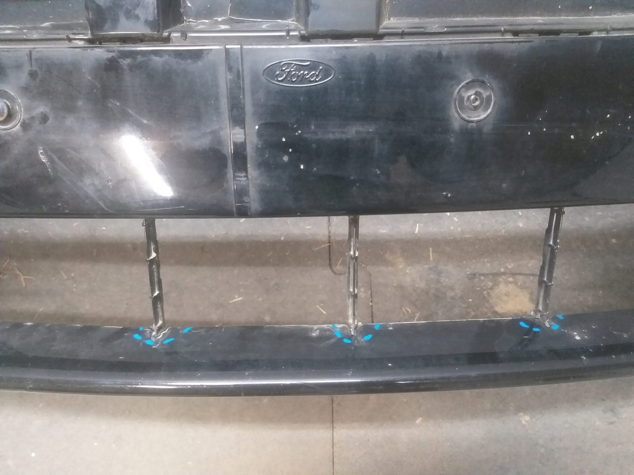 bumper front FORD FIESTA MK7 ST LIFT