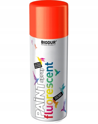 

Spray fluoresc Biodur 400ml Pomarańczow Ral 3024