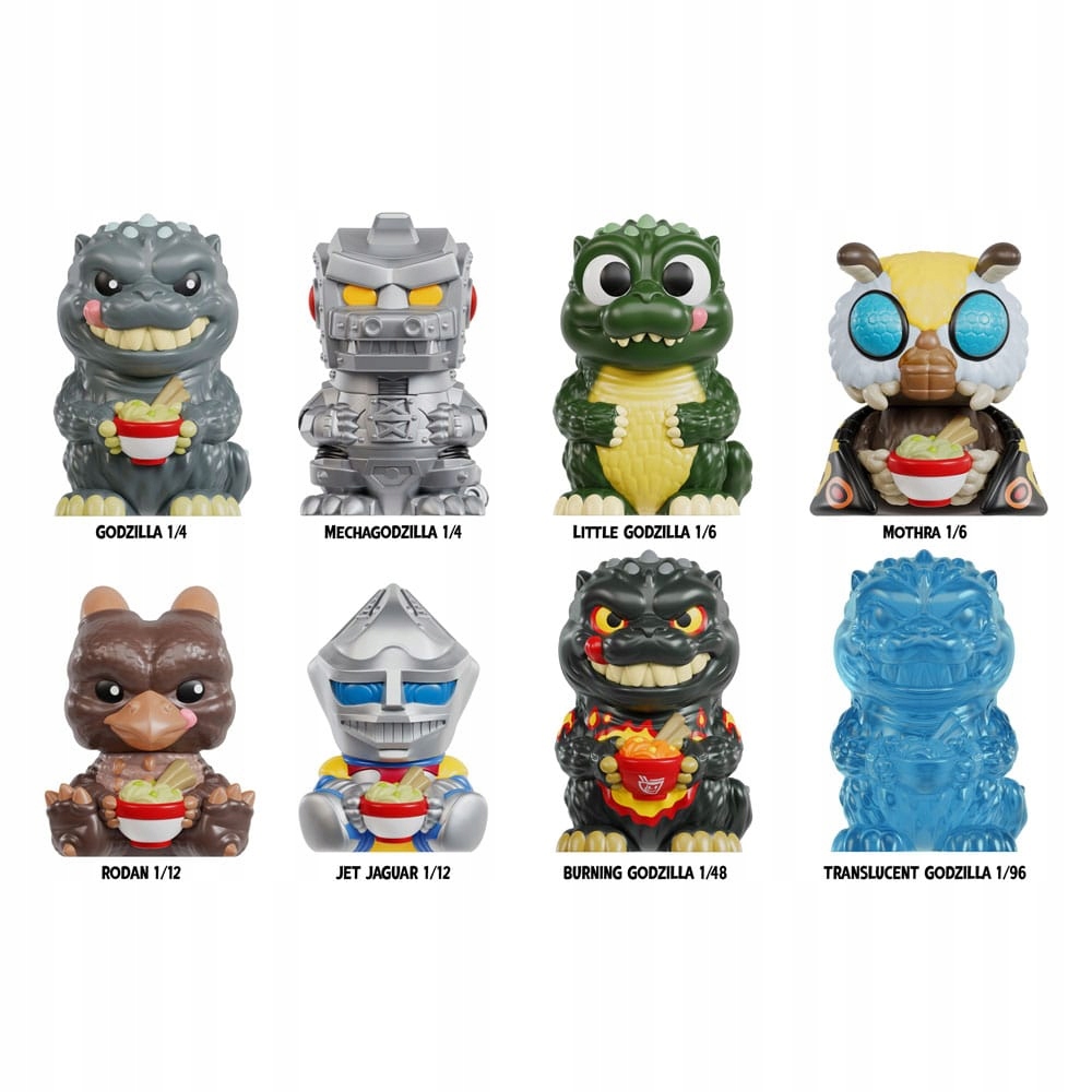 Figurky Godzilla Rokimoto Blind Box 10 cm Displej (12)