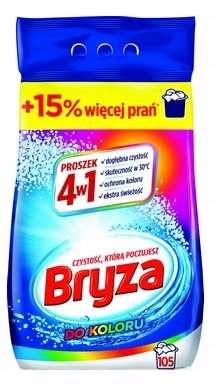 Bryza 4w1 PROSZEK DO PRANIA COLOR 6,825kg / 105 PRAŃ