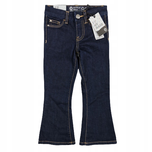 

Spodnie jeans 98 Cubus Denim Bootcut dzwon granat