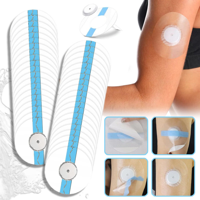 Freestyle Libre Sensor Průhledné voděodolné náplasti 40ks