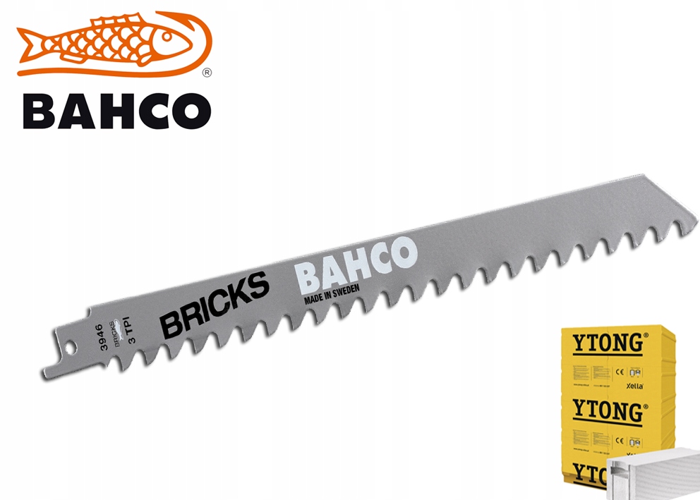 Pilový List Bahco Pro Plynobeton Ytong dutý 228 mm