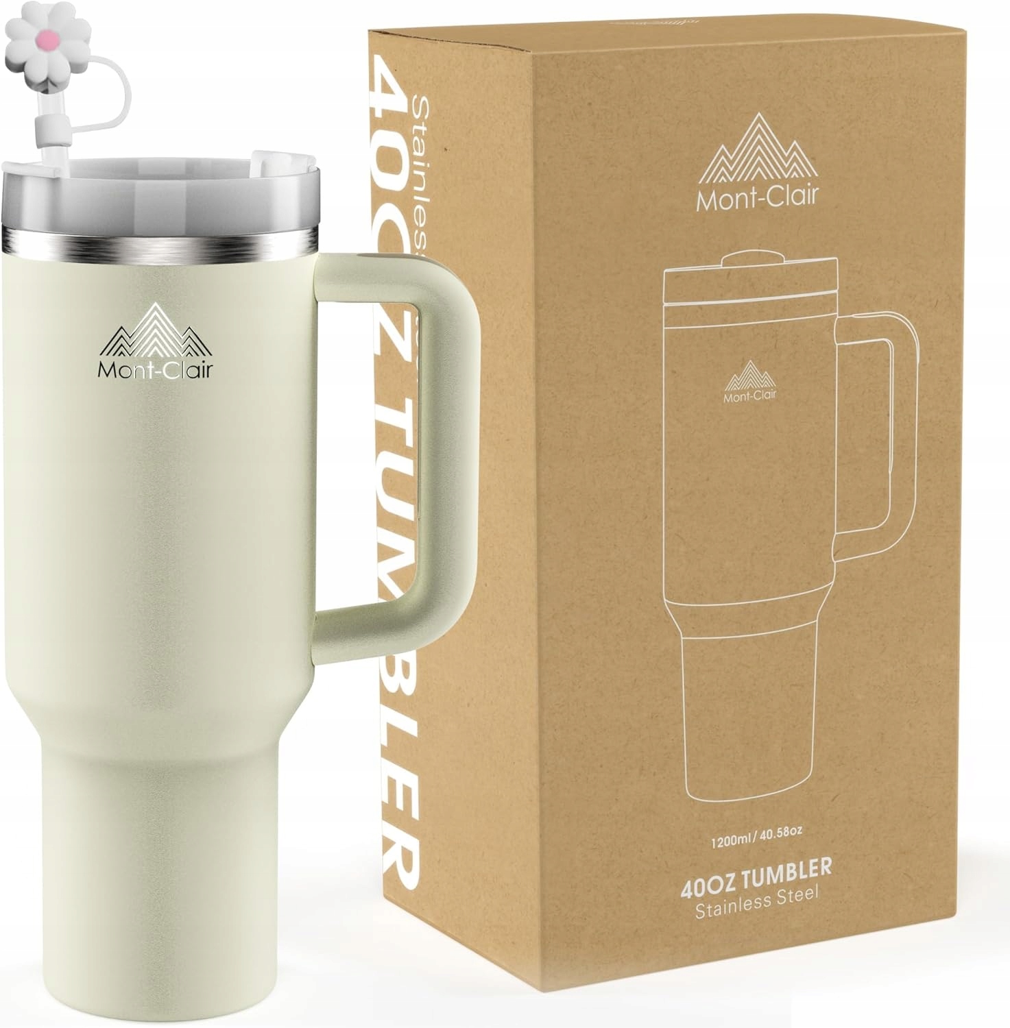 Mont-Clair TUMBLER Kubek Termiczny 1.2L Z Ustnikiem BPA Free — miniatura 8