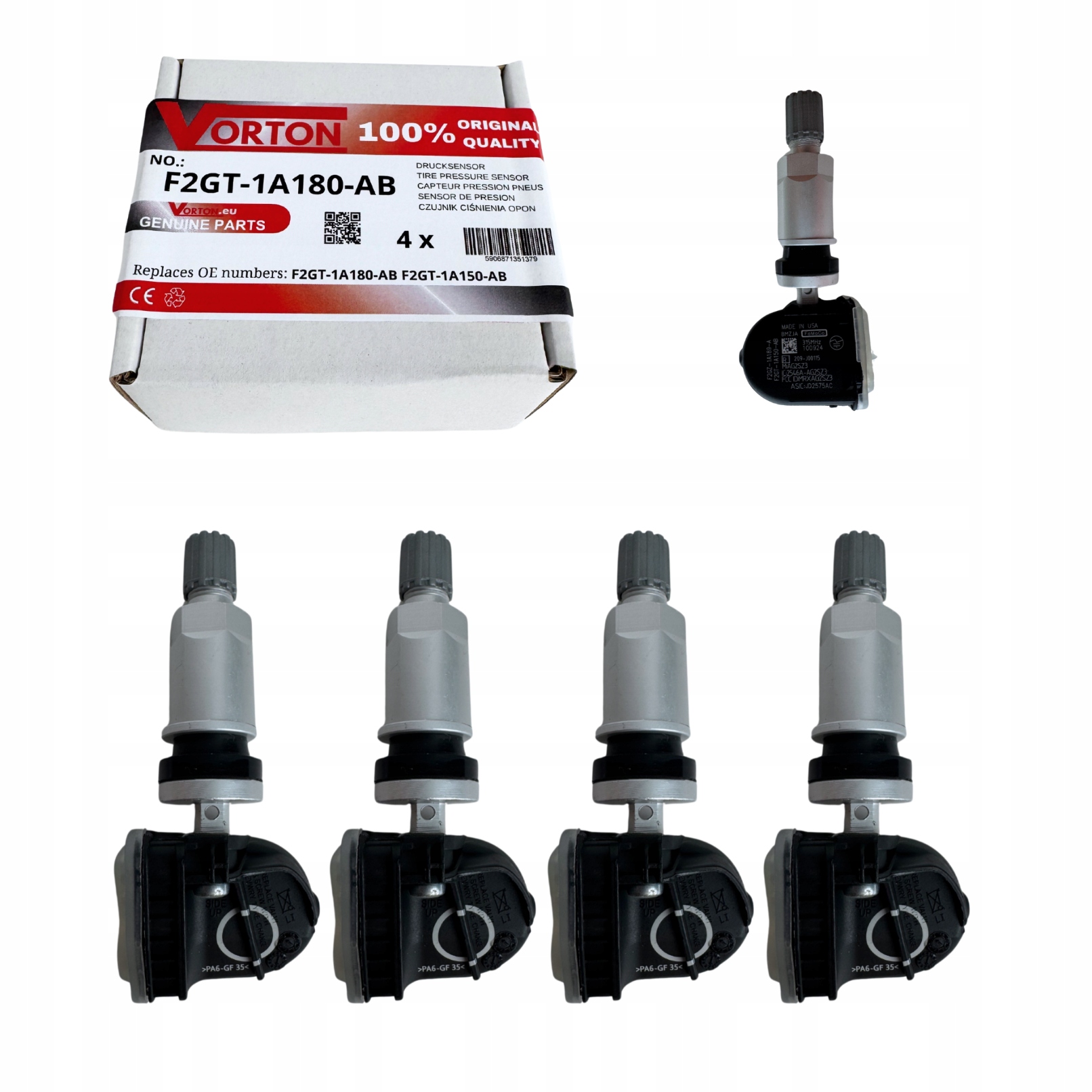 Snímače Tlaku V Pneumatikách Kola Tpms Ford Usa Edge Mustang VI Mach-E EcoSport